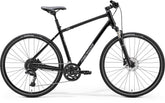Merida Crossway 300 - Black - MY24 Hybrid Bike
